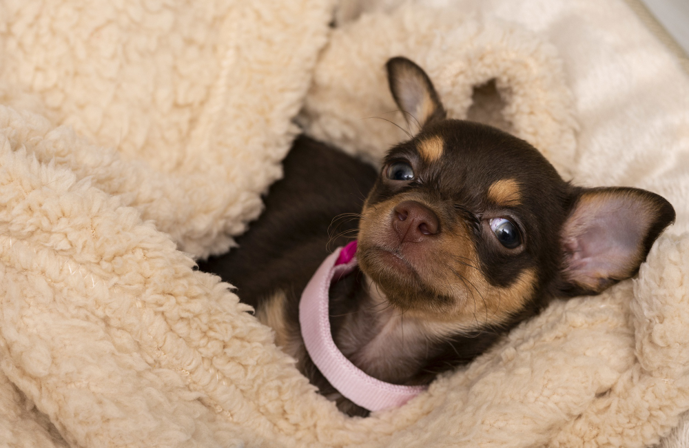 bathing a chihuahua