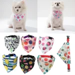 adjustable-cotton-plaid-washable-chihuahua-bandanas